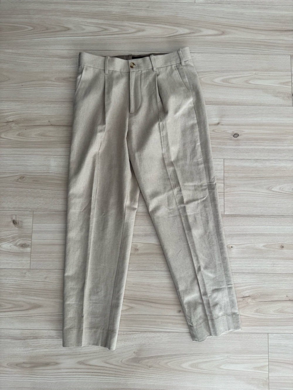 Abercrombie & Fitch linen suit pants